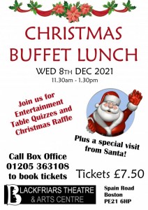 Blackfriars Christmas Buffet Lunch Event