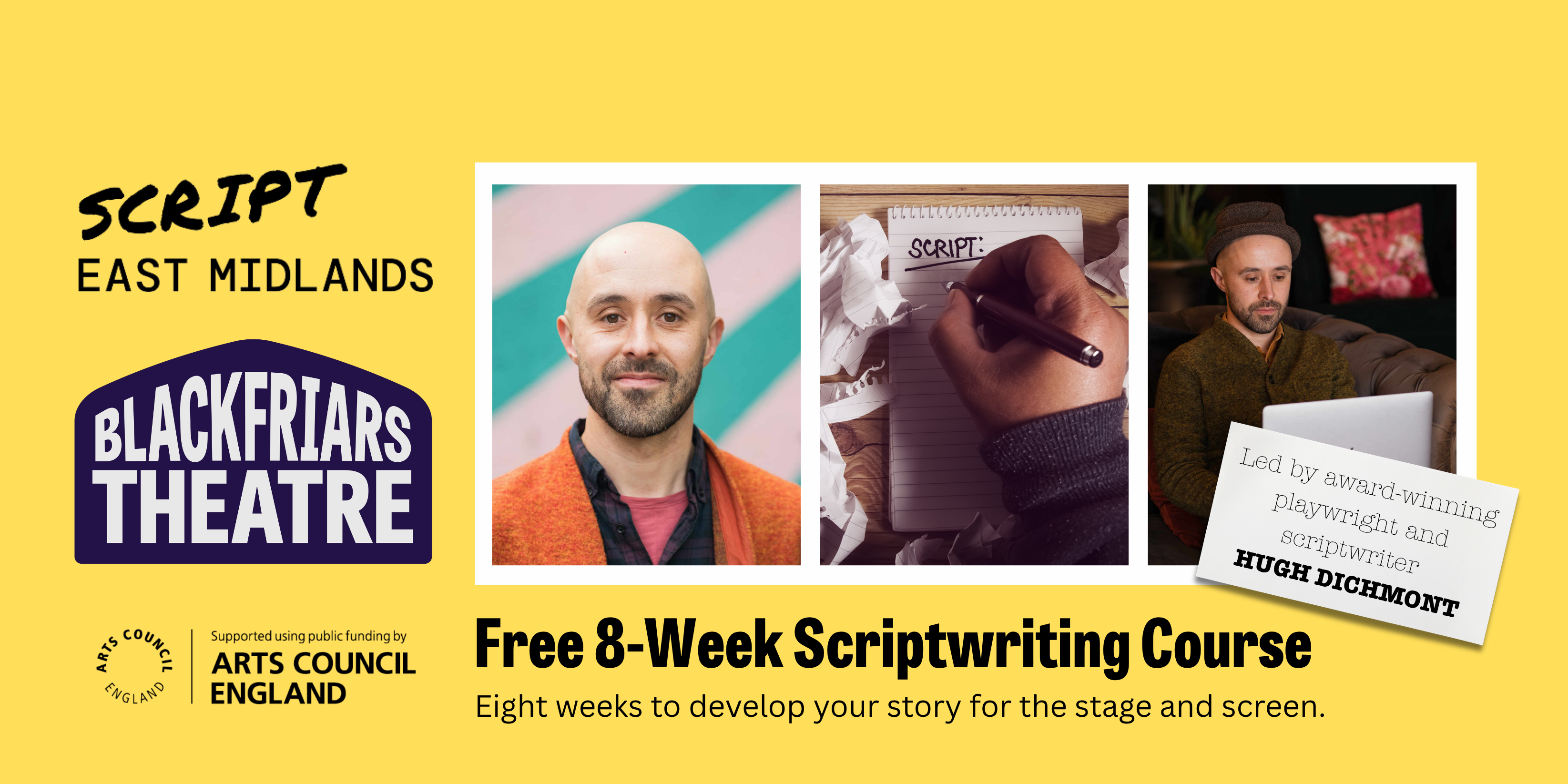 Try Scriptwriting at Blackfriars Theatre