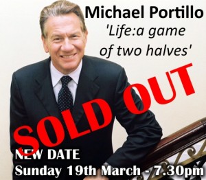 Michael Portillo 'Life: a game of two halves' - NEW DATE