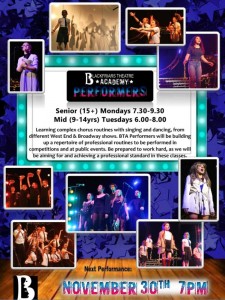 Blackfriars Theatre Academy Concert