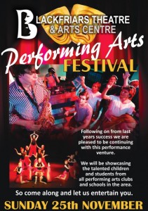 Blackfriars Performing Arts Festival