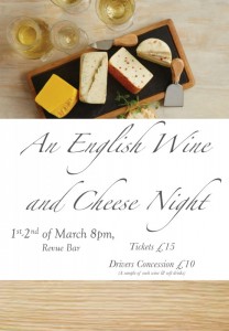 An English Wine and Cheese Night