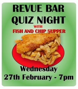 REVUE BAR QUIZ NIGHT