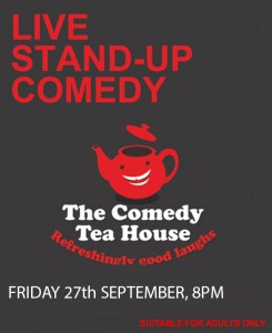 The Comedy Tea House - September 2019