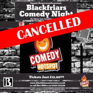 COMEDY HOTSPOT - CANCELLED