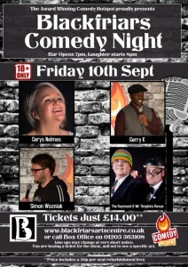 Comedy Hotspot - Sept 2021