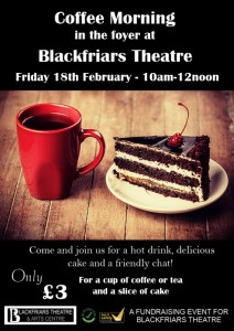 Blackfriars Coffee Morning - Feb 2022