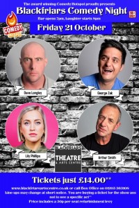 Blackfriars Comedy Night - Oct 2022
