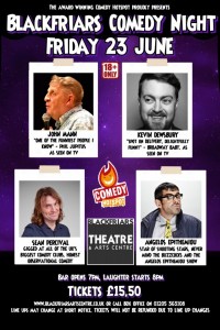 Blackfriars Comedy Night - June 2023