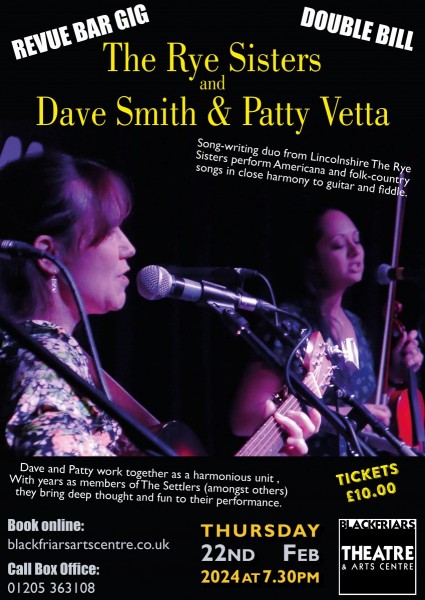 The Rye Sisters and Dave Smith & Patty Vetta